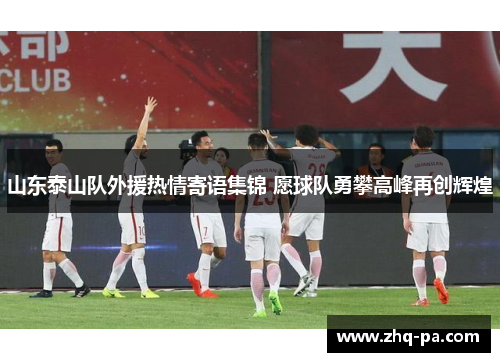 山东泰山队外援热情寄语集锦 愿球队勇攀高峰再创辉煌