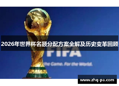 2026年世界杯名额分配方案全解及历史变革回顾